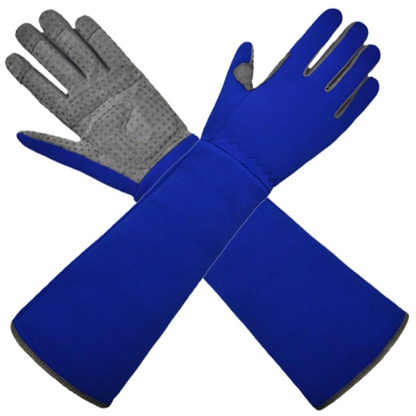 MEPEREZ Long Gardening Gloves Women, Puncture Proof Gloves, Yard Work