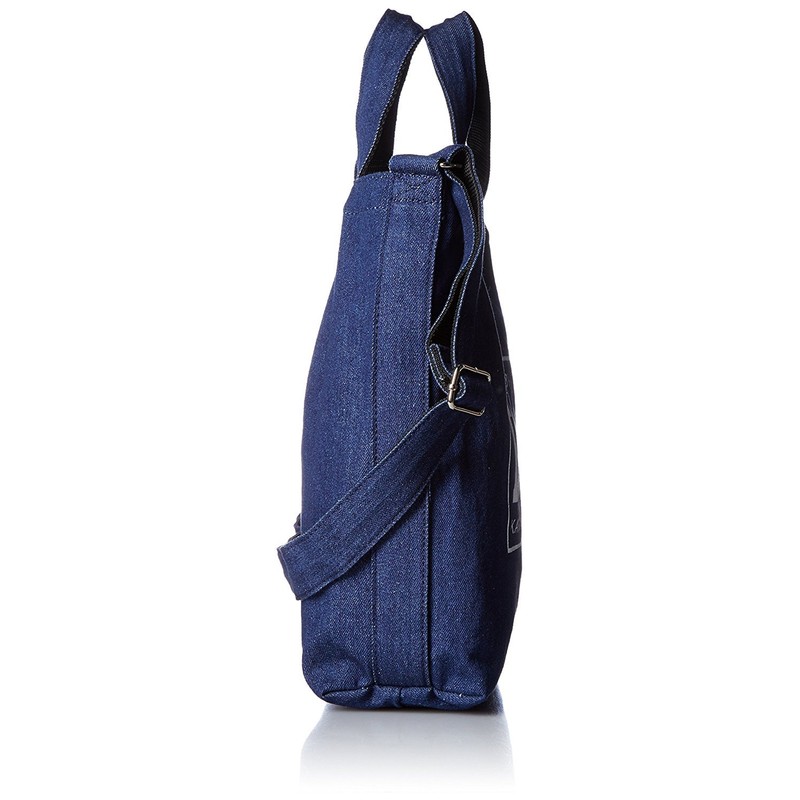 Lee 0425315 Navy Denim Shoulder Bag, Cotton Canvas (Canvas), 2-Way
