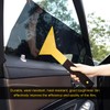 KVAEY Window Tint Squeegee, Long Handle Triangle Scraper Vinyl Wrapping