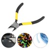 Diagonal Plier High‑Carbon Steel Body 2‑Color Non‑Slip Handle Rebound‑Tail 5‑Inch