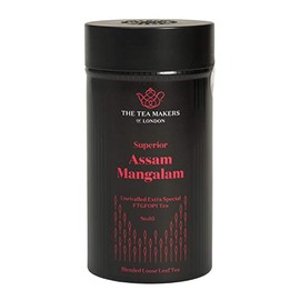 Assam Mangalam Special FTGFOP1 Black Loose Leaf Tea 100g Caddy