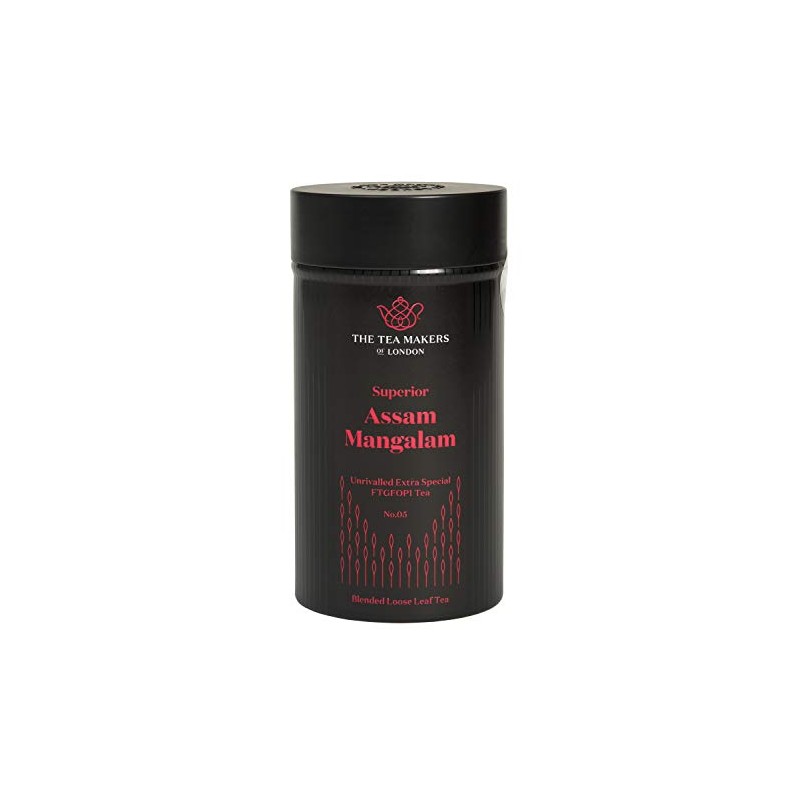 Assam Mangalam Special FTGFOP1 Black Loose Leaf Tea 100g Caddy
