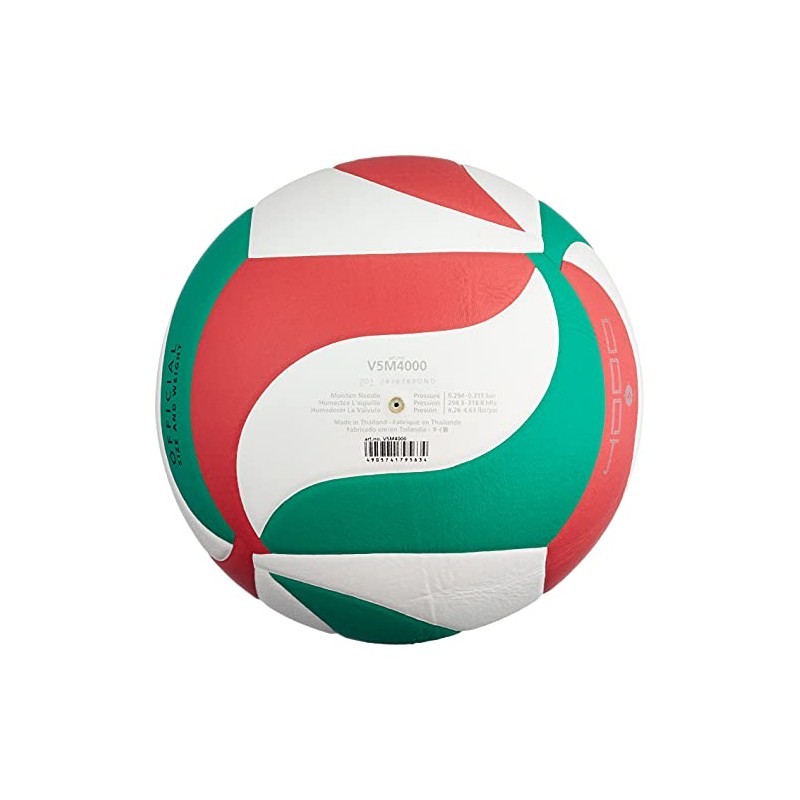Molten Volley Ball - 5, White/Green/Red