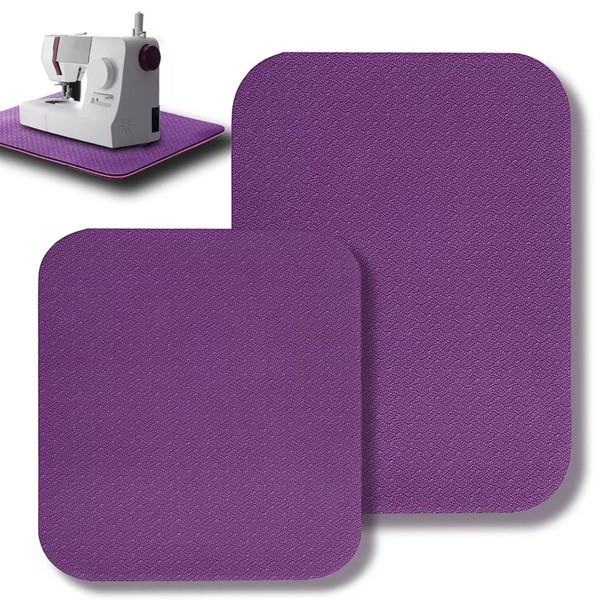 Drydiet 2 Pcs Sewing Machine Muffling Mat Pedal Mat Sewing