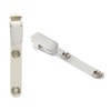 KIYOHARA Sankoko Pocket Bag Clips, 2 Pack, White, Includes Easy