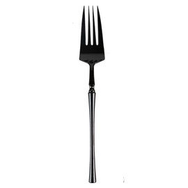 EcoQuality Black Disposable Plastic Fork - Heavy Weight Plastic Black Cutlery, Disposable Utensils, Silverware Perfect for Wedding, Birthday, Event Planning, Baby Shower, Anniversaries (224)