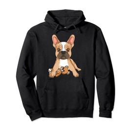 French Bulldog Dogs Love Frenchie Female Pullover Hoodie