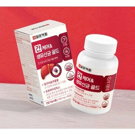 Ilyang Pharm 간케어 앤 생유산균 간유산균 간에좋은 밀크씨슬 실리마린 장건강 프로바이오틱스 17종 혼합유산균 2개월분 Liver Care & Probiotics with Milk Thistle Silymarin, 17 Types of Mixed Probiotics for Gut Health, 2-Month Supply