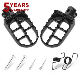 SHENKENUO New Foot Pegs For Honda XR100R XR100 XR80R XR80 XR75R XR75 XR50R Dirt Bike 2PC