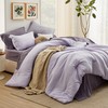 Bedsure Twin XL Comforter Set with Sheets - 5 Pieces