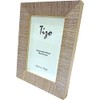 Tizo 5" X 7" Curve Taupe Wooden Frame, Made in