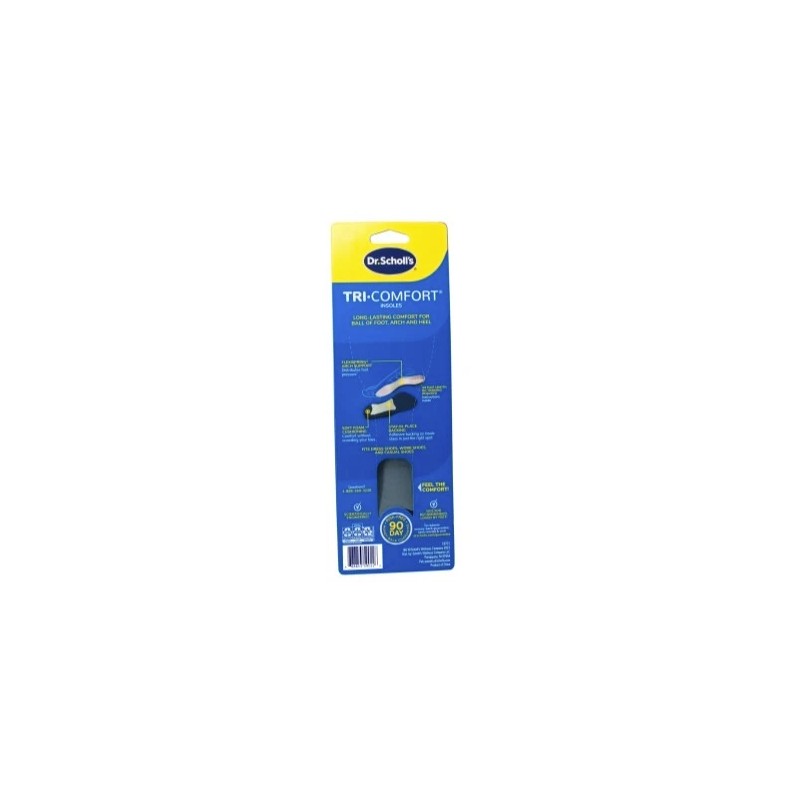 3 Pack Dr Scholl's Tri Comfort Insoles for Women Size
