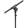 Gator Frameworks Lightweight Tripod Mic Stand with Single Section Boom;