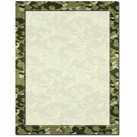 Camouflage Letterhead Laser & Inkjet Printer Paper, 25 pack