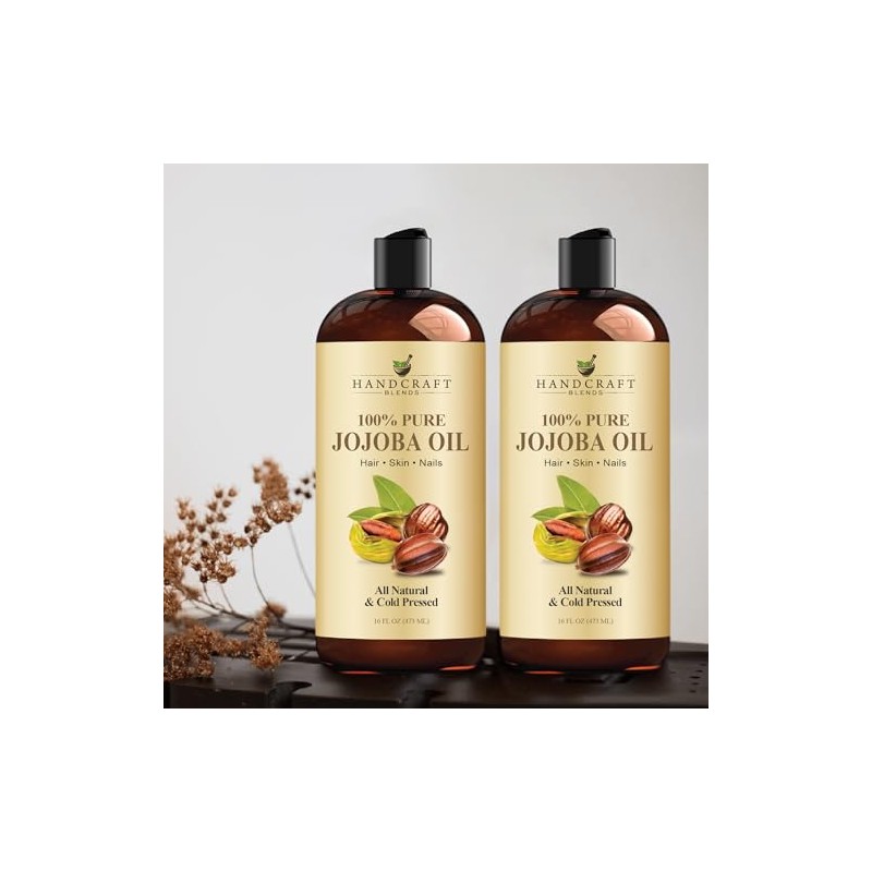 Handcraft Blends Jojoba Oil 473 100 Pure Natural Grade Carrier