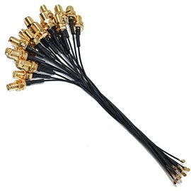 RPSMA to IPX Coax Cable TUOLNK 6inch(15cm) IPEX U.fl to RP SMA Female WiFi Antenna Pigtail Cable 1.13mm 5pcs for WiFi Board Bluetooth Module