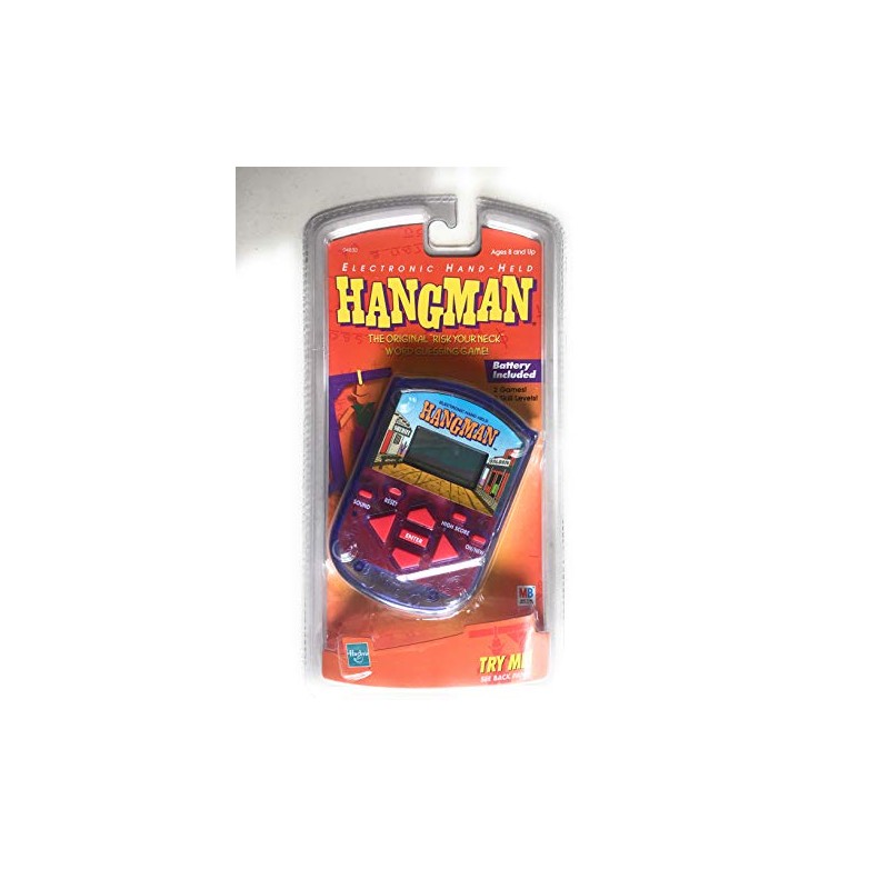 Electronic hand held Hangman by Milton Bradley