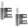 2 x Frame Parts for Steel Frame Glass Door Hinges