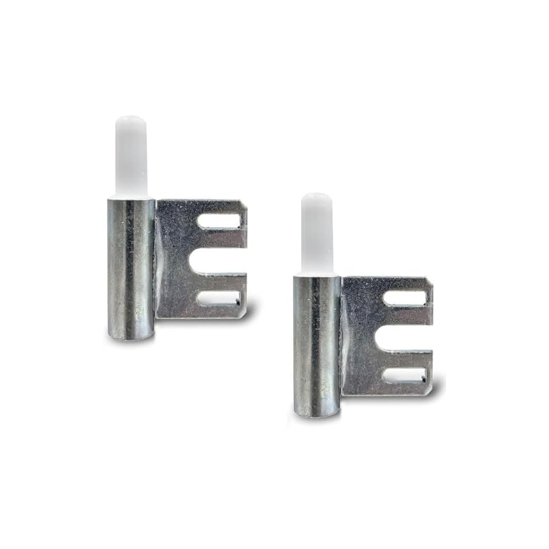 2 x Frame Parts for Steel Frame Glass Door Hinges