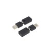 GELRHONR USB 2.0 to USB Female 90 Degree Adapter, Rotating