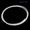 DMiotech 1 Pack PTFE Tubing Hose Pipe Insulating Tube, 2mm