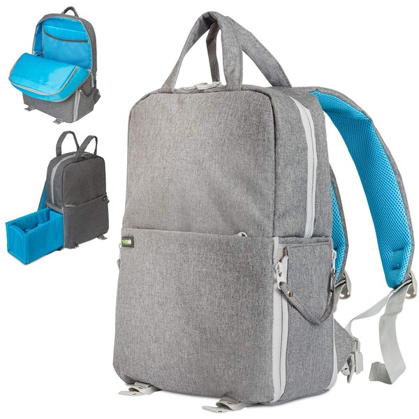Deco Gear Multifunction Camera Backpack for DSLR & Mirrorless Cameras,
