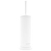 BROOKSTONE Toilet Brush and Holder Set for Bathroom with Splash