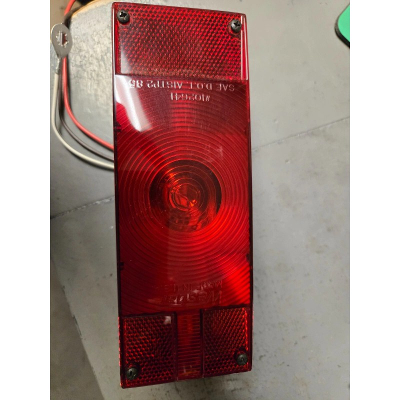 WESBAR WATERPROOF 3X8 LOW PROFILE TAIL LIGHT