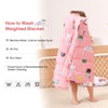 Sivio Weighted Blanket, Cotton Heavy Blanket with Glass Beads, 10