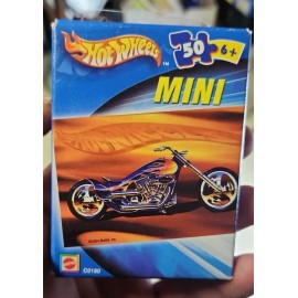 HOT WHEELS 50 PIECE MINI PUZZLE  (NIB Sealed) Hot Rod 2002