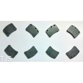 OBSessed With OBS Parts 1988-1994 CHEVY & GMC TRUCK PULLOUT CUP HOLDER REPLACEMENT FLAP INSERTS 8PCS SET