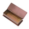 Toothpick Holder Stainless Steel Rectangular Toothpick Holder with Lid for