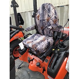 Durafit Seat Covers, Seat Covers for Tractor BX23 KUBOTA Tractors in Sold in Waterproof XD3C Camouflage Endura Fabric KU06-XD3C