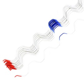 letsFix Greenhouse Wiggle Wire Spring Wire Work with Lock Channel, PVC Coated Greenhouse Covering for Attachment of Shade Cloth and Plastic Poly Film, White [20 Count]