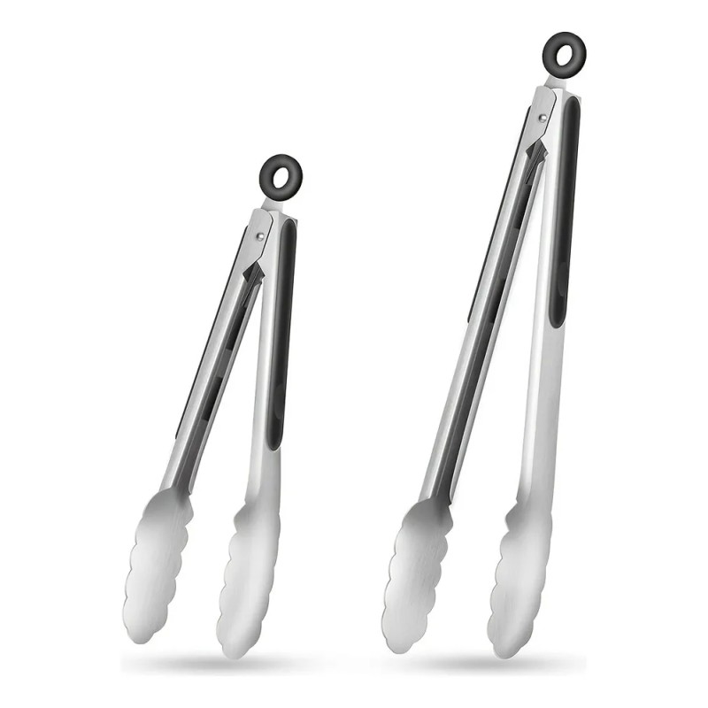 1 Alicate De Cocina De Acero Inoxidable, Pinzas Para Aliment