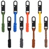 NOVWANG 8-Pack Zipper Pull Replacement Set,Detachable Zipper Pulls