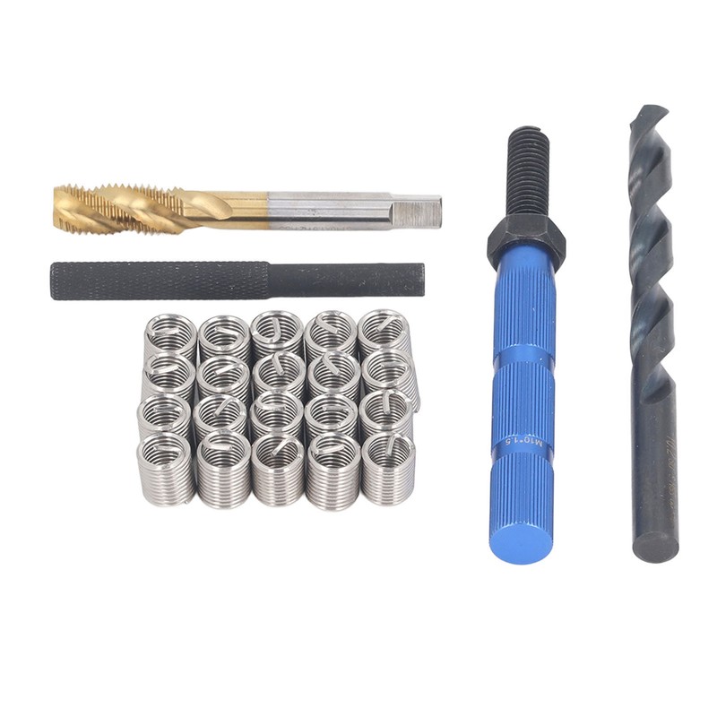 24Pcs Metric Thread Repair Kit M10 X 1.5 X 2D