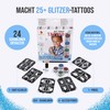 My First Tattoo - Temporary Glitter Tattoo Set for Boys