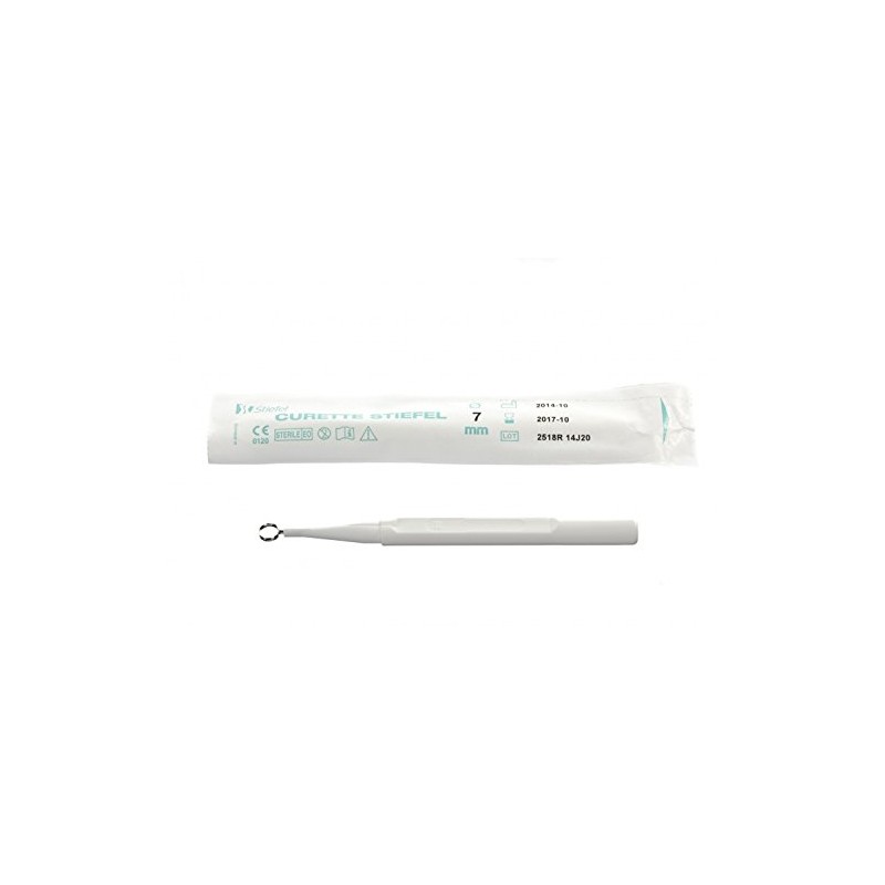 Stiefel sz1807 Disposable Ring Curette Sterile 7mm Size (Pack of