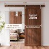 TOIMIOTOIM 6.6FT Stainless Steel Sliding Barn Door Hardware Kit, Slide