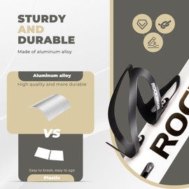 ROCKBROS Bike Water Bottle Cage, Cycling Bottle Kettle, Bicycle Drink Cup Holders for Road Bike Mountain Bike, Lightweight Water Bottle Holder Bike Accessories