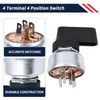 Promrmr 4 Terminal 4 Position Switch Includes Handle & Dust