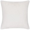Heya Home Cozee Check Faux Fur Cushion Cover, Yellow