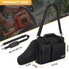 OUUTMEE Chainsaw Carrying Case, Waterproof Foldable Chainsaw Storage Bag Compatible