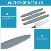 Scythe Whetstone 225 mm Oval Whetstone for Scythe, Lawn Mower,
