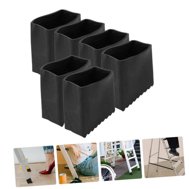 OSALADI 6pcs Ladder Feet Non- for Folding Ladders High Temperature