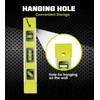 DIFFLIFE Level & Tool Magnetic Aluminum Reinforced Torpedo Level, 9",