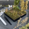 CENPEK Seafoam Trees Box Set Model Scene Materials Miniature Bushes