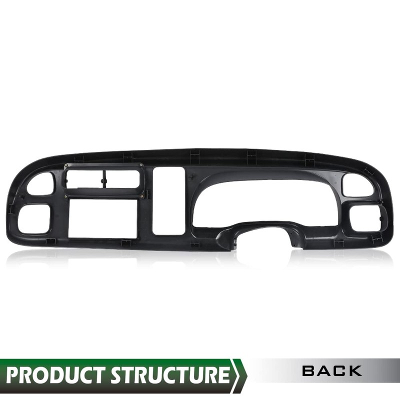 GRAND ORANGE Dash Board Bezel Cover Dashboard, Compatible with Dodge