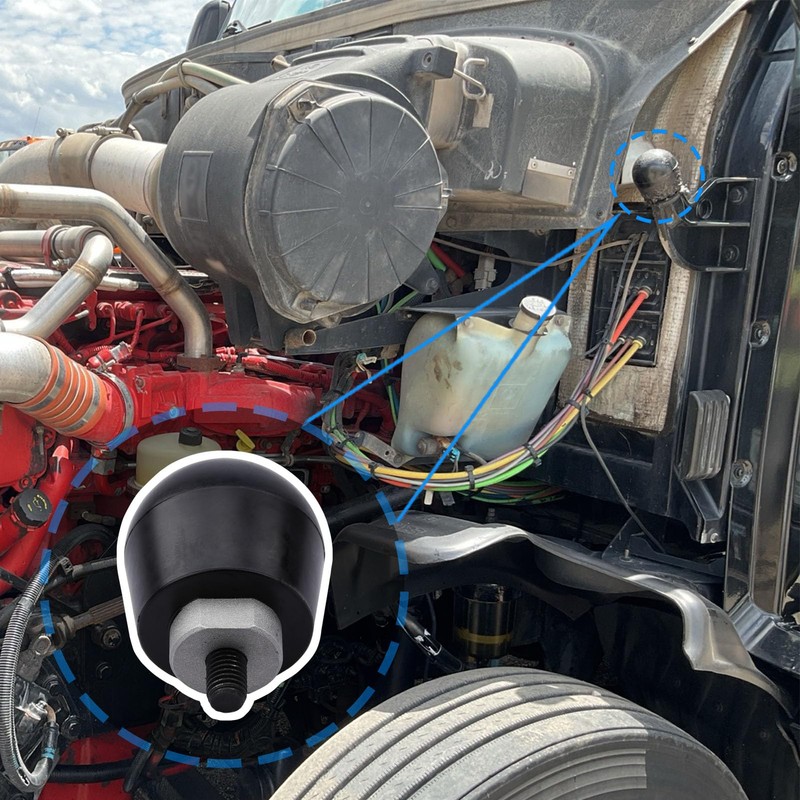 GYUPTRK L85-1130 Rear Hood Bumper Stop Fit for Various Kenworth